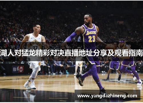 湖人对猛龙精彩对决直播地址分享及观看指南