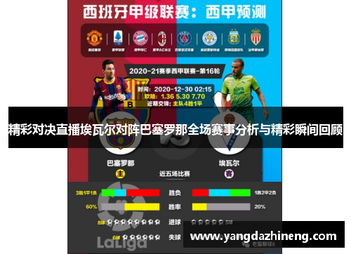 精彩对决直播埃瓦尔对阵巴塞罗那全场赛事分析与精彩瞬间回顾
